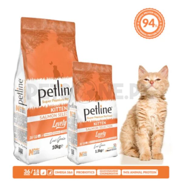 Petline Super Premium Kitten Salmon Selection